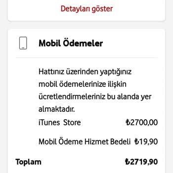 Vodafone'dan Habersiz iTunes Faturası Şoku