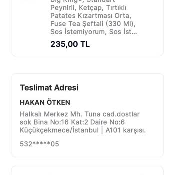 Migrosyemek Teslimat Yapılmadı Ücreti Alındı