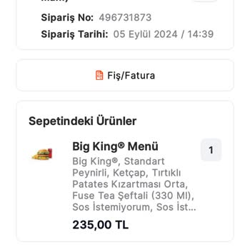 Migrosyemek Teslimat Yapılmadı Ücreti Alındı