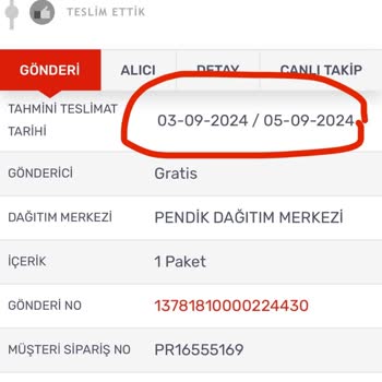 Gratis Online Alışveriş Kargosu