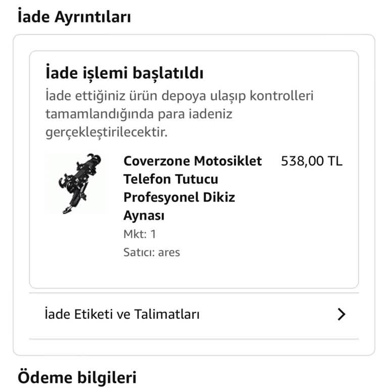 Amazon'dan Alınan Telefon Tutucu Ürün Kalitesi Ve Müşteri Hizmetleri Sorunu