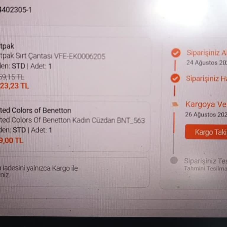 Online Alınan Ürün, Hepsijet Kaybetti, Sistemden Bilgiler Silindi