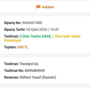 Mağdur Mu Olmak İstiyorsun Trendyol GO Siparişi Ver