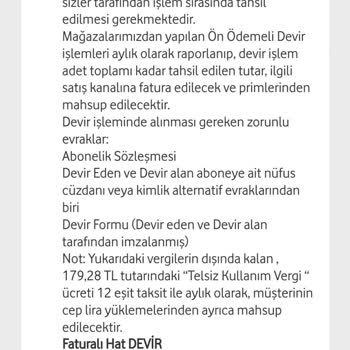 Vodafone Bayii Fiyat Farkı ve İlgisizlik Sorunu