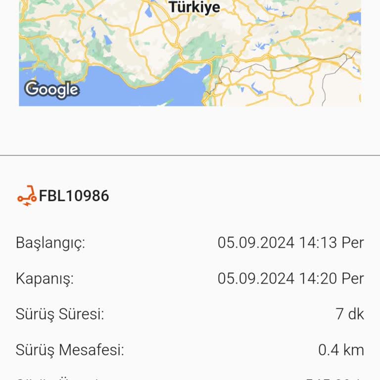 Gez Mobility Gez Kaza Sonucu Yanlış Fatura Kesimi