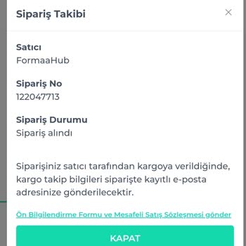 Shopier Sipariş Kargoya Teslim Gecikme