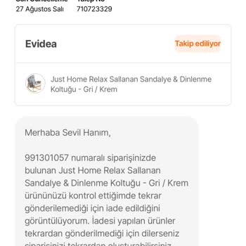 Hepsiburada Mağduriyeti Zararım Karşılanmadı. Ürünü Teslim Etmedi