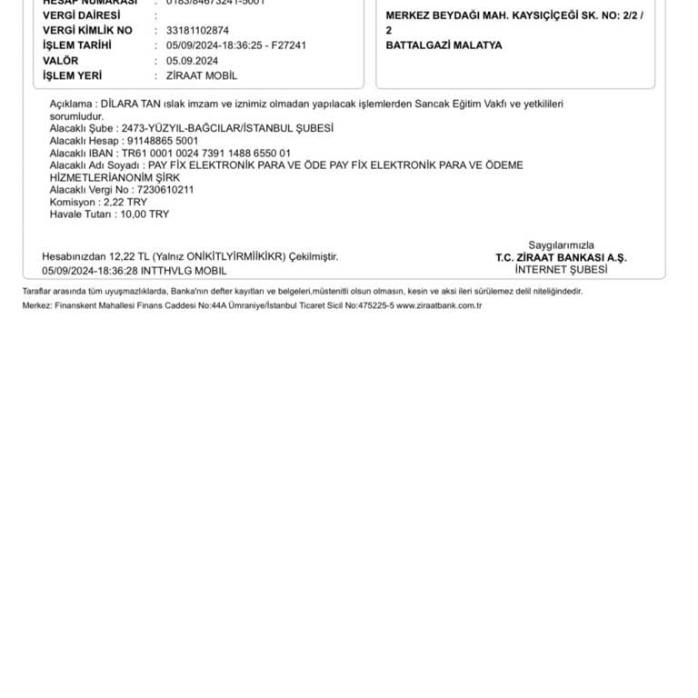 PayFix Adıma Sahte İşlemler Yapılabilir