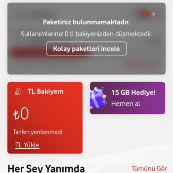Vodafone Faturasız Hattımda Ani Fiyat Artışı ve Müşteri Hizmetleri Sorunu