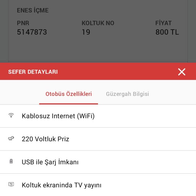 Olmayan Özelliğin Obilet'e Yazılması.