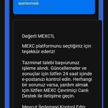 Mexc Vadeli İşlem
