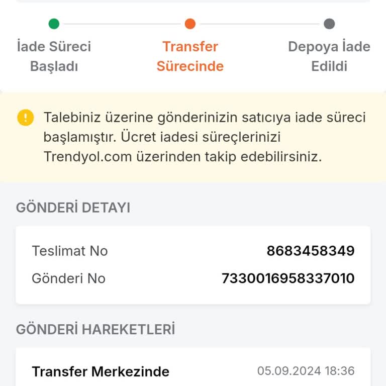 Trendyol Express Trendyol Kargo Hizmetinde Yaşanan Sorunlar Ve İade Süreci