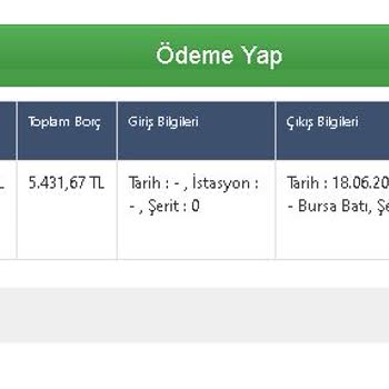 Otoyol A.Ş Geçmediğimiz Yoldan Geçiş Ücreti Ve Haksız Ceza