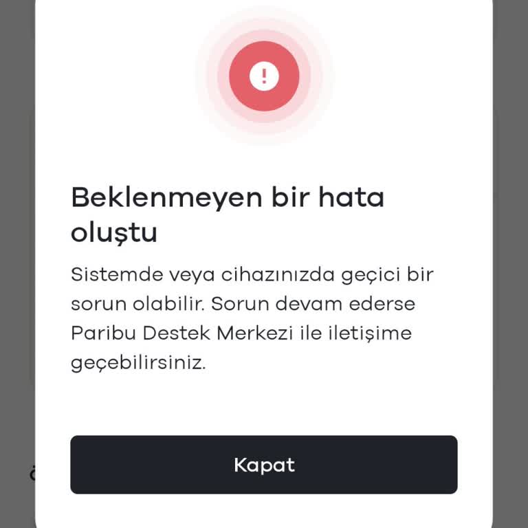 Paribu Transfer İşlemi Yapamıyorum
