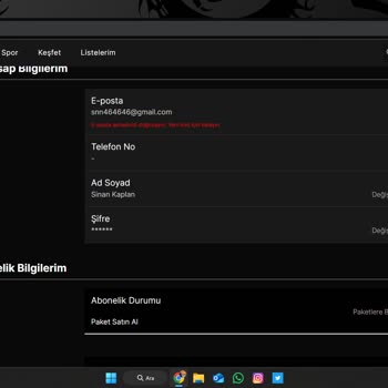 Exxen Kredi Kartımdan Bilgisiz Para Çekti
