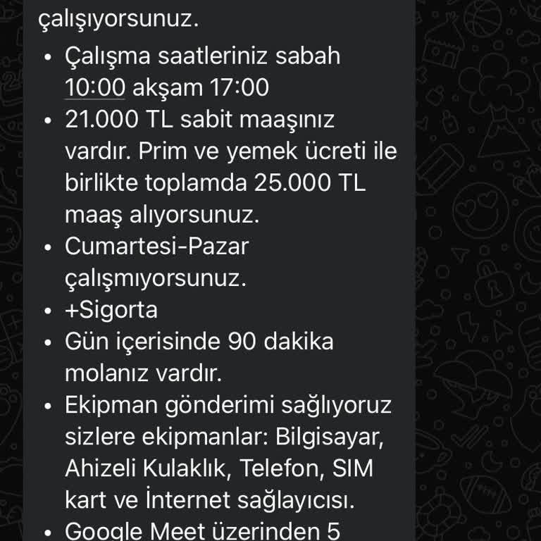 İş Bulma Vaadiyle Dolandırıcılık Trendyol İş Başvurusu Call Center Çağrı Merkezi