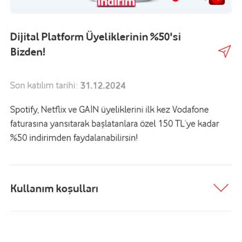 Vodafone Mobil Ödeme ve Kampanya Sorunları