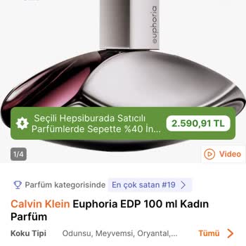 Hepsiburada'dan Aldığım Parfüm Orijinalliği Şüpheli Çıktı