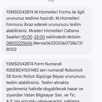 Vatan Bilgisayar Eryaman Şubesi-Roborock S8 Sonic Robot Süpürge