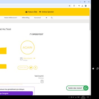 Millenicom Müşteri Hizmetleri Ve Hız Problemi