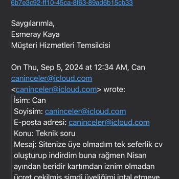 CV Maker Tarafıma Borç Çıkarıyor