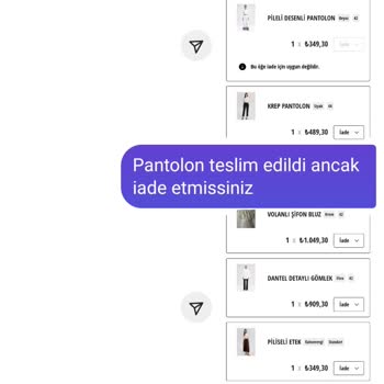 Touché Privé Geç Ve Eksik Gelen Sipariş Ve Tamamlanmayan İade Süreci