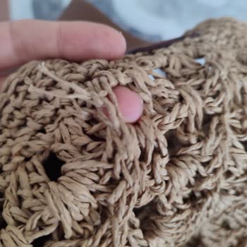 Boyner'den Aldığım Hasır Çanta Kalitesiz Çıktı