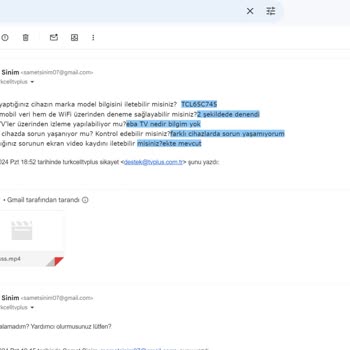 Turkcell TV Plus: Müşteri Hizmetlerinde Sürekli Yanlış Yönlendirme Ve İlgisizlik