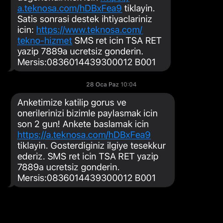 Teknosa Fatura Kesmeden Satış Yapmış