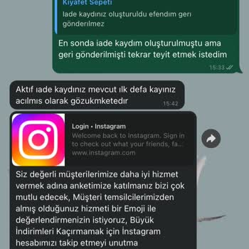 Kıyafet Sepeti İcra Takibi Başlattım Dönüş Yok