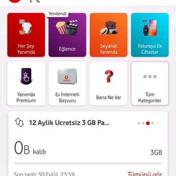Vodafone İnternet Paketi Işık Hızıyla Tükeniyor!
