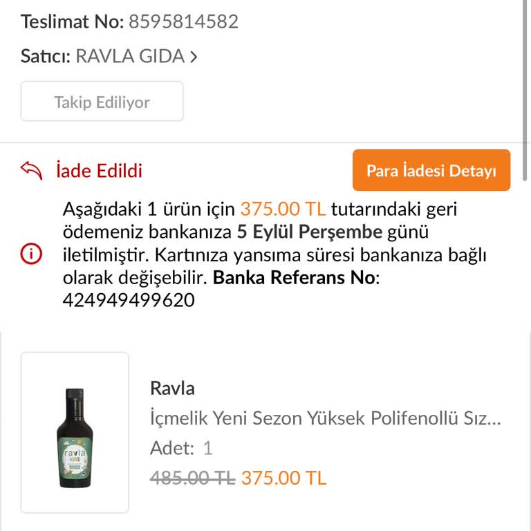 Trendyol Siparişim Teslim Edilmedi Ve Fiyatı Arttı