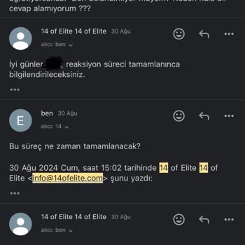 14 of Elite Elite Markasından Aldığım Elbise Ve İade Süreci Sorunları