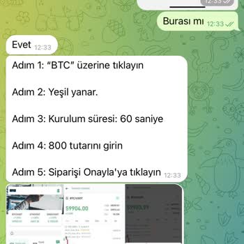 Trendyol Ve Telegram Üzerinden Yapılan Şüpheli İşlemler