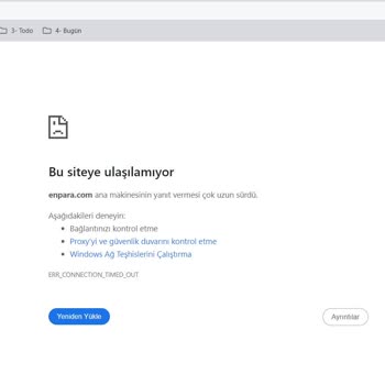 Enpara Web Sitesine Yurt Dışından Erişilmiyor