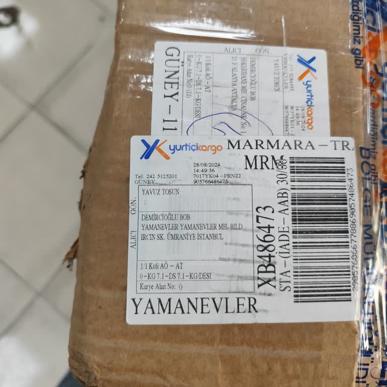 Yurtiçi Kargo Gitti. Geldi Gitti. Geldi Kargo