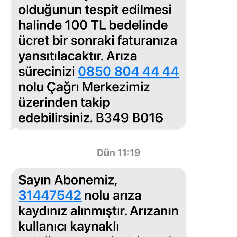 Kablo Net Arıza Var İlgilenmiyorlar