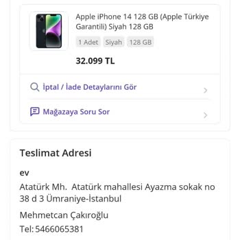 N11 Kampanyalı Ürün Siparişinin İptali Ve Para İadesi Sorunu