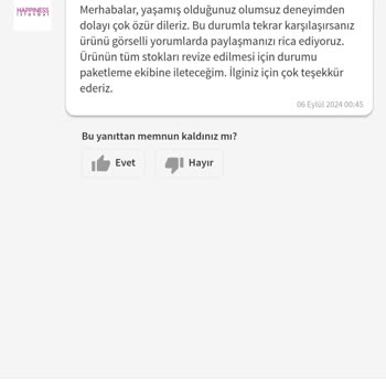 Trendyol Aynı Ürünü 2 Kez Kusurlu Ürün Gönderdi