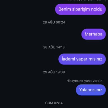 Reydeko Halı Reydeko'dan Alınan Halının İadesi Hala Yapılmadı