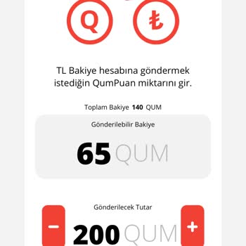 Qumpara Uygulamasında Nakde Çevrilebilir Bakiyem Eksik Gözüküyor