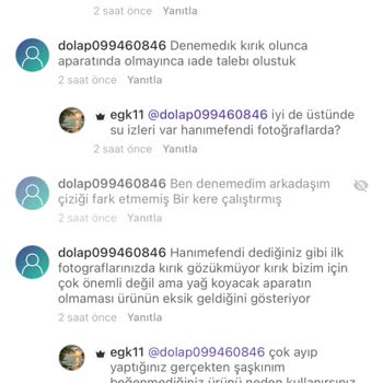 Dolap Da Alıcı Sıfır Ürünümü Kullanıp Yalan Söyleyerek İade Etti!