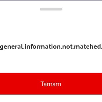 Vodafone Pay Şifre Kilit Açma
