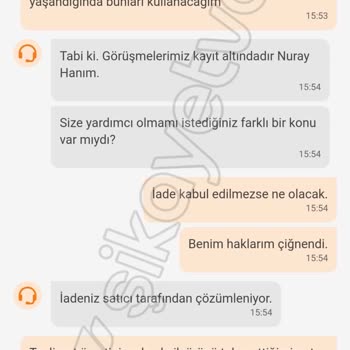 Seyhan Ekspres Trendyol GO Uygulaması Ve Market Hakkımı Çiğnedi