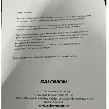 Salomon Ayakkabıların Ömrü 2-3 Ay