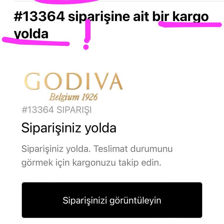 Godiva'nın Hediye Çikolata Teslimatında Büyük Sorun