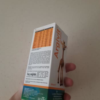 Argivit Classic Vitamin Şurubu Köpürüp Taştı