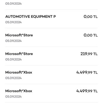 Xbox Microsoft, Store, Box Haksız Ücret Akbank
