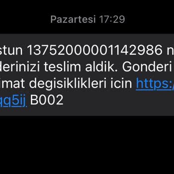 Kargom Sende Zaman Kaybıdır