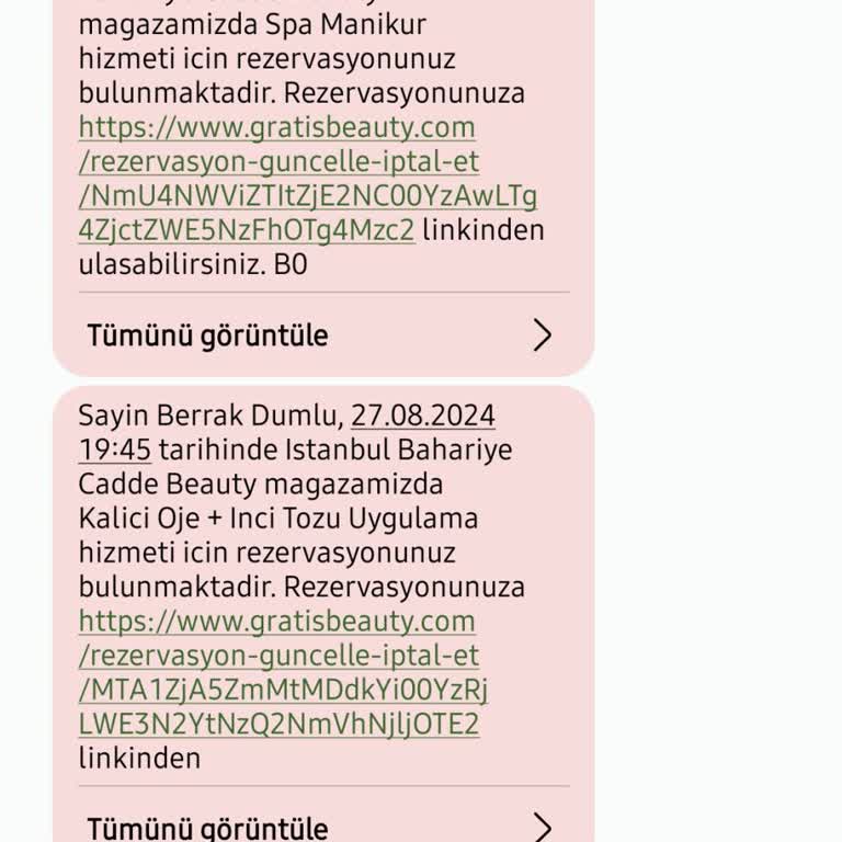 Gratis Beauty Tadilat Nedeniyle Mağduriyet Yaşadım, Çözüm Üretilmedi